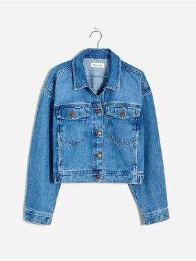 Madewell — Button-Front Denim Jacket